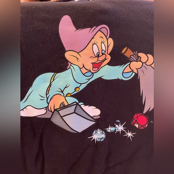Diamond Supply Co x Disney Snow White Seven Dwarfs Hoodie Sz L BNWT Rare NEW - Picture 7 of 10
